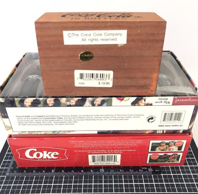 コカコーラミニボトルセットまとめ瓶colaアンティーク王冠ヴィンテージ当時物昭和レトロプレミアムコーラボトリングCoca-Colaヴィンテージ_9