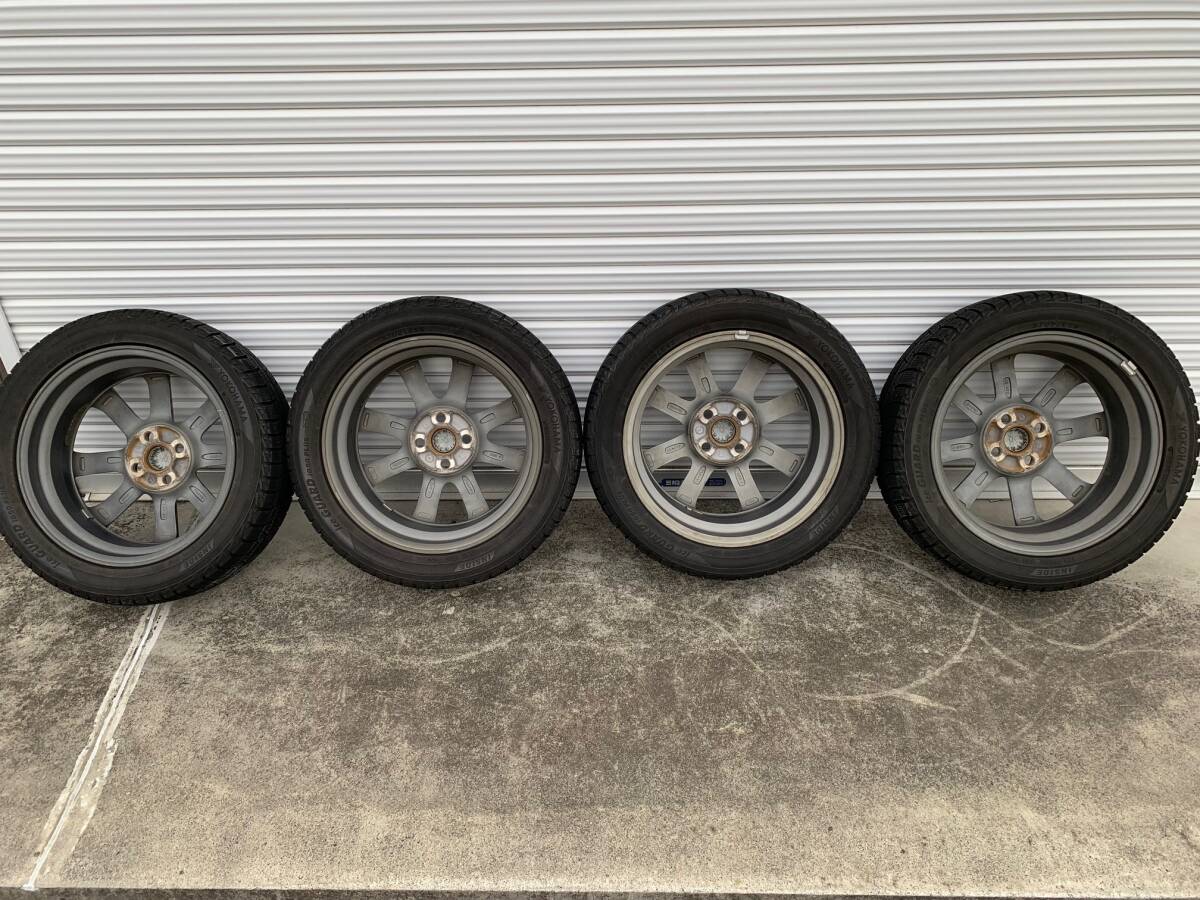 トヨタ純正 160系カローラフィールダーW/B用アルミホイール＆ヨコハマ
