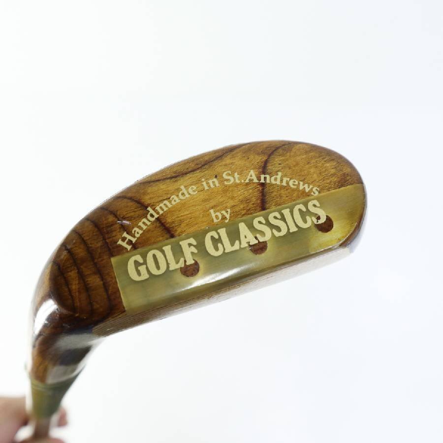 Handmade in St.Andrews by GOLF CLASSICS 木製パター セント