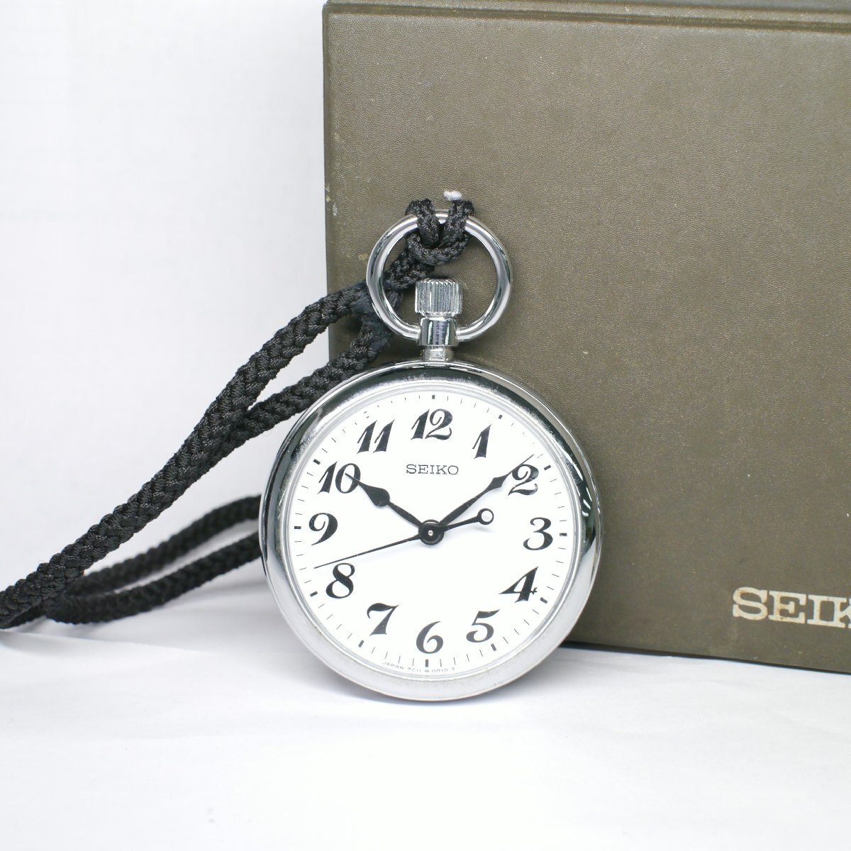 □ 1円 ～ 中古品 □ セイコー SEIKO □ 懐中時計 SVBA001 □ 箱付
