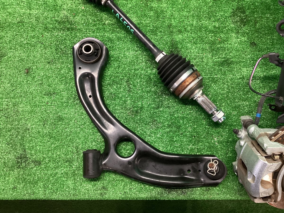低走行 タント 5BA-LA650S 純正 フロント左ストラット ロアアーム 