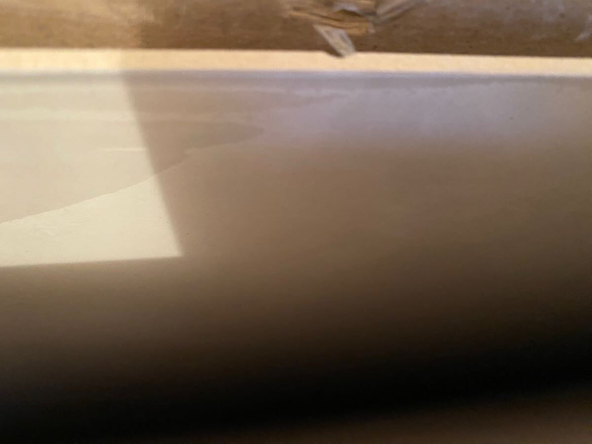 直接引き取り限定　キッチンパネル3×8 4枚　柄ありホワイト系　見切り　ボンド　両面テープ　コーキング　マスキングテープ_6