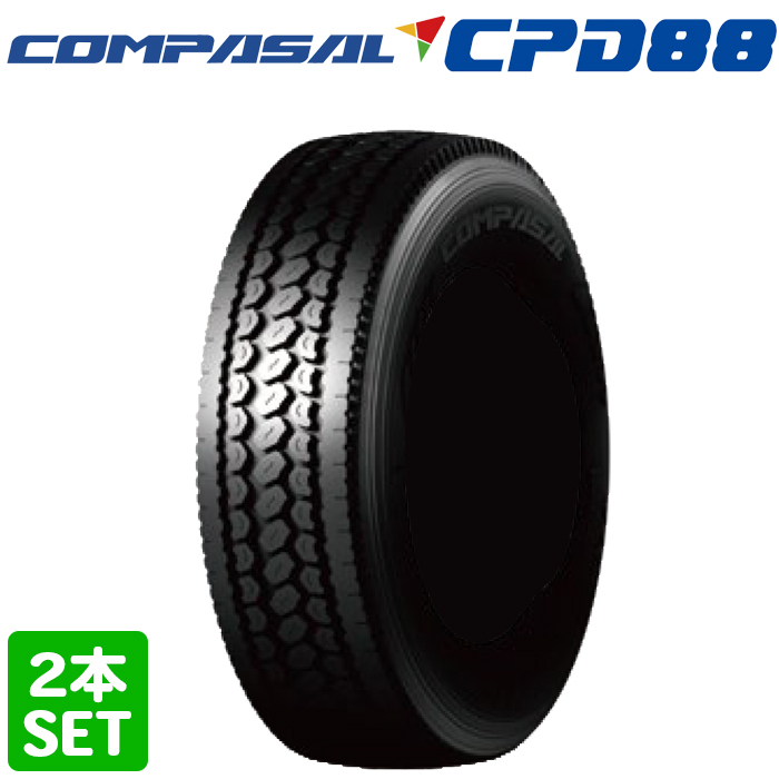 2024年製】 COMPASAL 11R22.5 149/146M 18PR CPD88 コンパサル