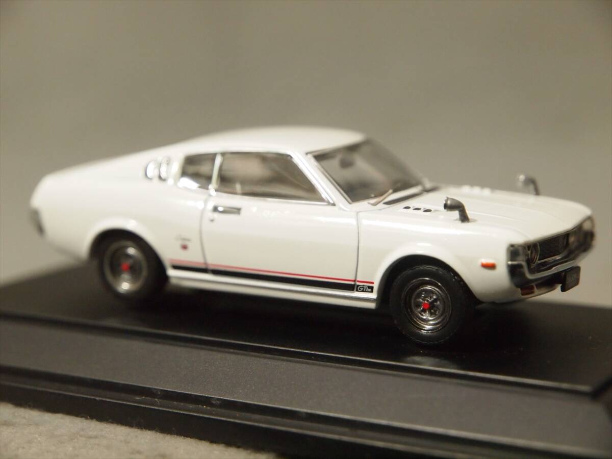 トヨタ セリカ リフトバック 2000GT 1973年 White EBBRO 1/43 【紙箱無】 _4