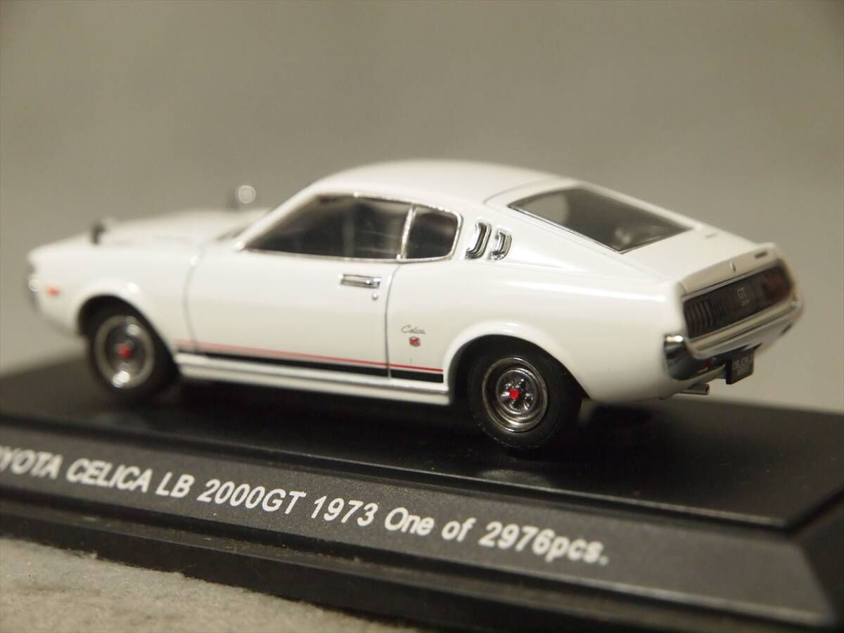 トヨタ セリカ リフトバック 2000GT 1973年 White EBBRO 1/43 【紙箱無】 _6