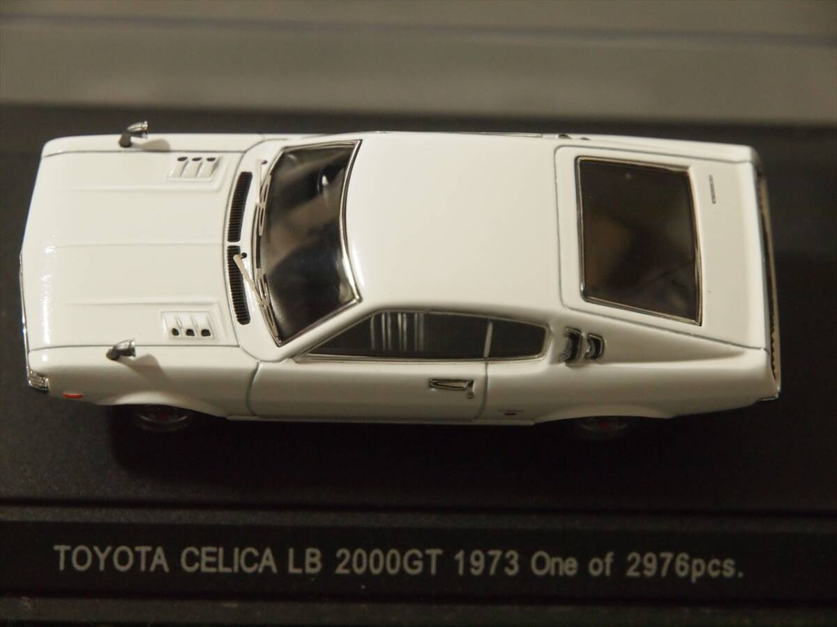 トヨタ セリカ リフトバック 2000GT 1973年 White EBBRO 1/43 【紙箱無】 _7