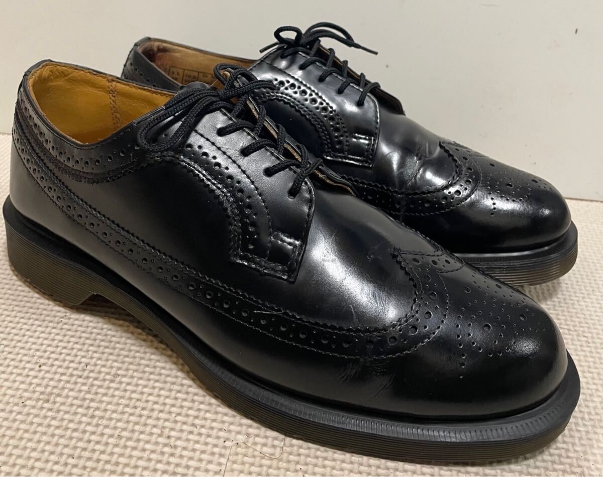 Dr Martens ドクターマーチンウイングチップレザーシューズUK9.5訳有り