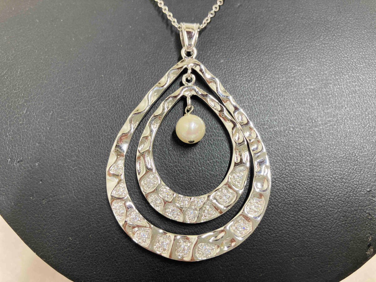 パール ネックレス ロング アクセサリー バロックパール アクセ 