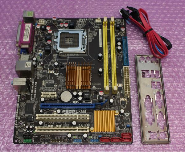 ASUS P5QPL-AM ( Intel G41/LGA775 ) MicroATX ASUS P5QPL-AM Rev. 1.03G