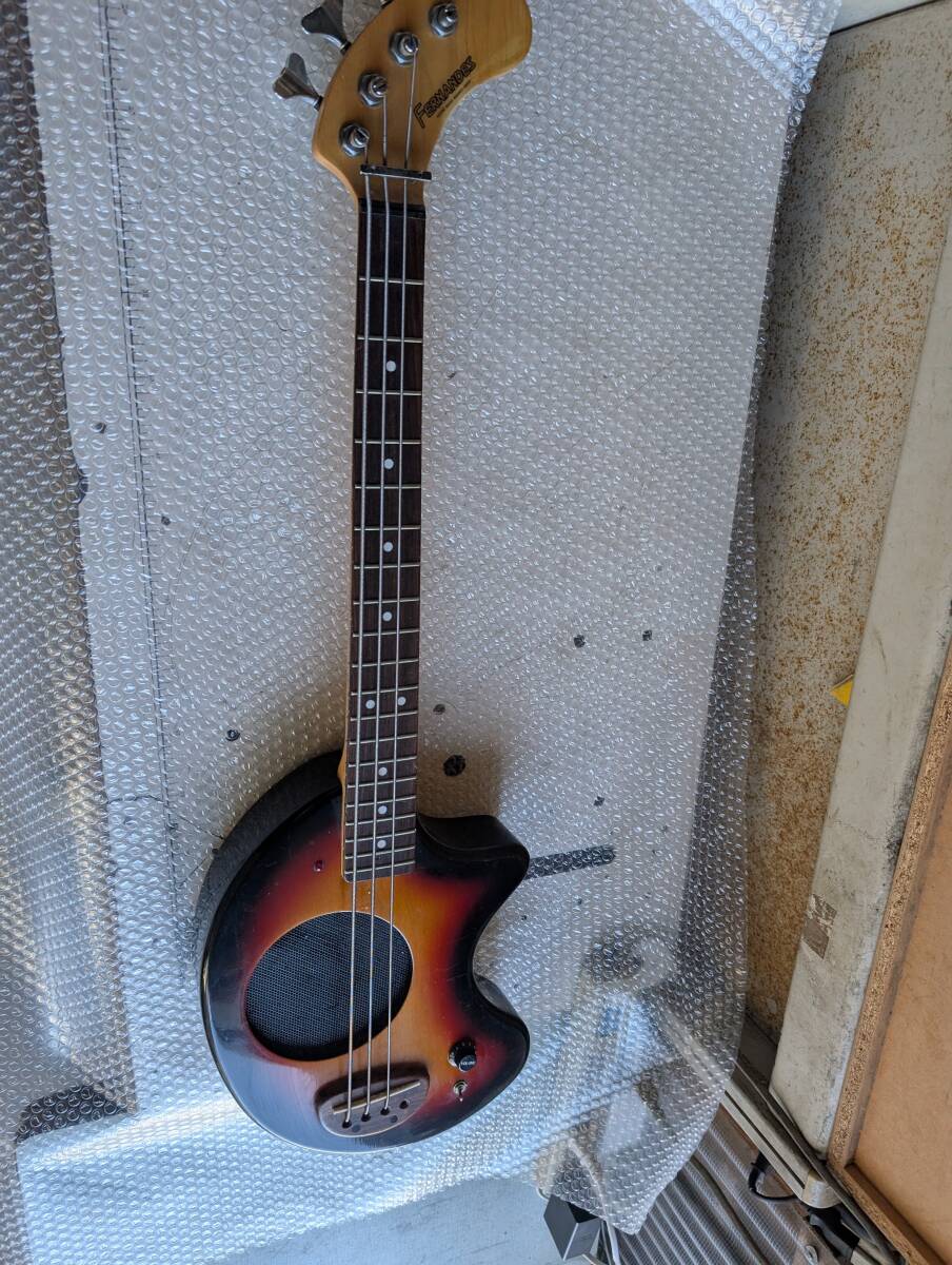 FERNANDES フェルナンデス ZO-3 BASS PIE-ZO ぞうさんギター スピーカー内蔵 エレキベース_1
