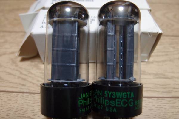 Philips ECG JAN 5Y3WGTA 未使用2本