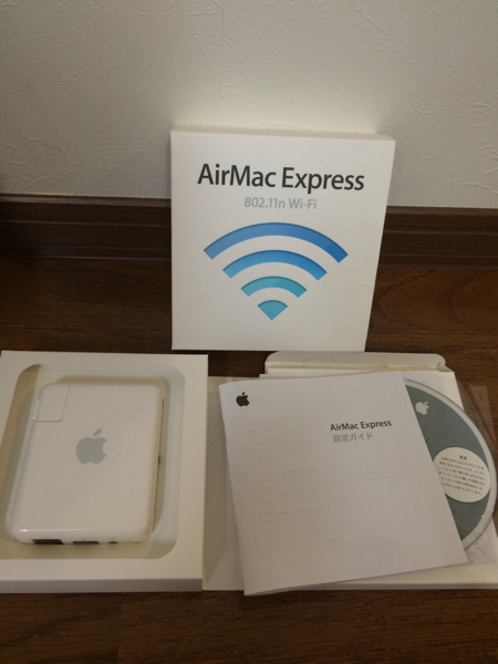 AirMac Express MB321J/A美品