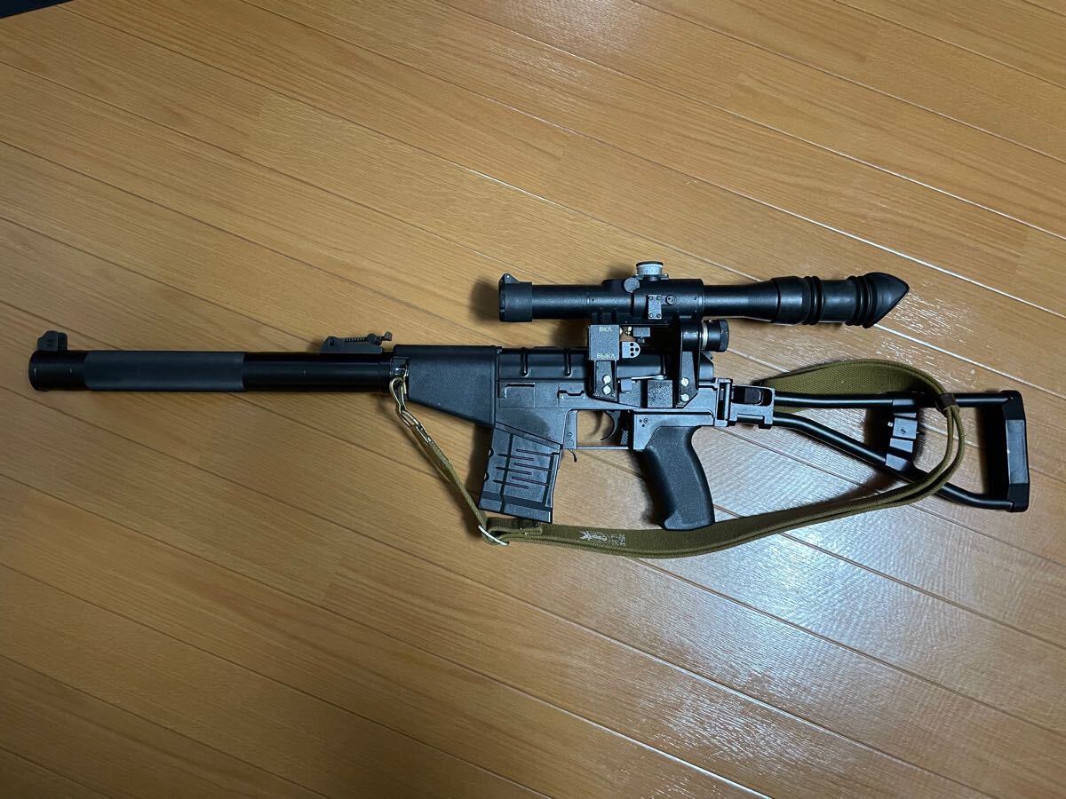 KA Asval 電動ガン　フルカスタム&電子トリガー　実物PSO-1スコープ付き_2