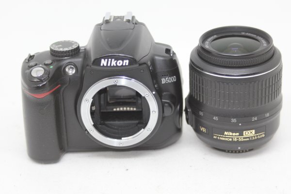 Nikon D5000 レンズちび カメラ、光学機器 【動作好調】 Nikon ニコン