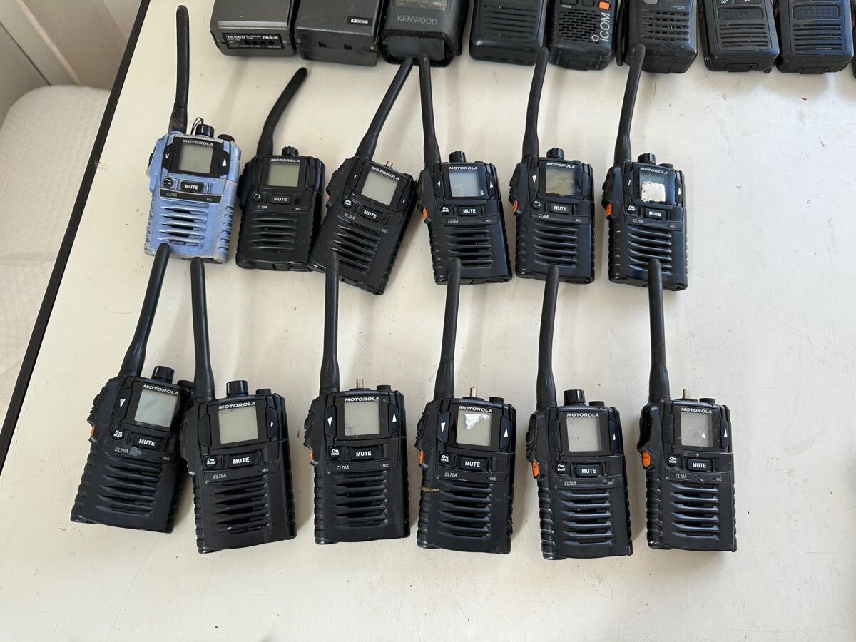 最新作，限定セール MOTOROLA CL70A/STANDARD ICOM トランシーバー 他