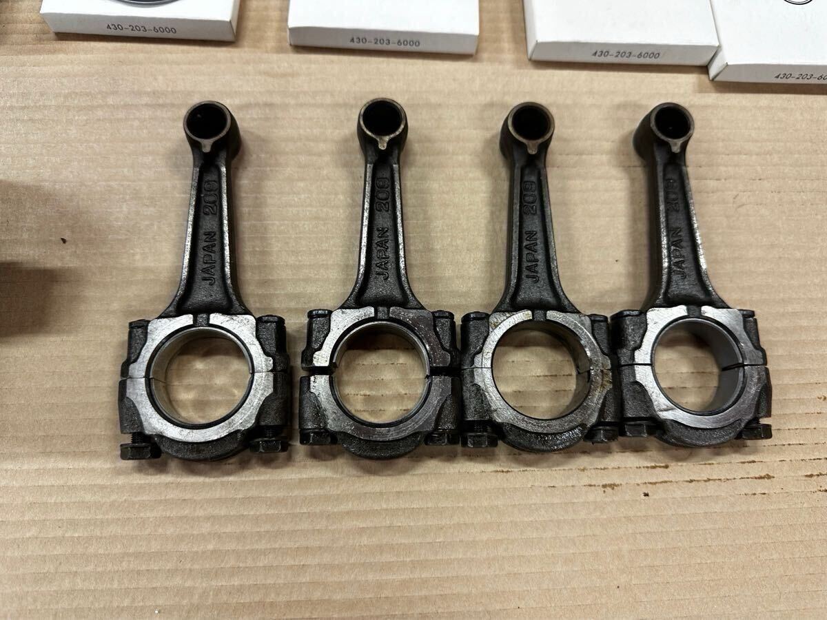 【管理45】 Z400FX ボアアップ 新品モリワキピストン 600cc セット_5