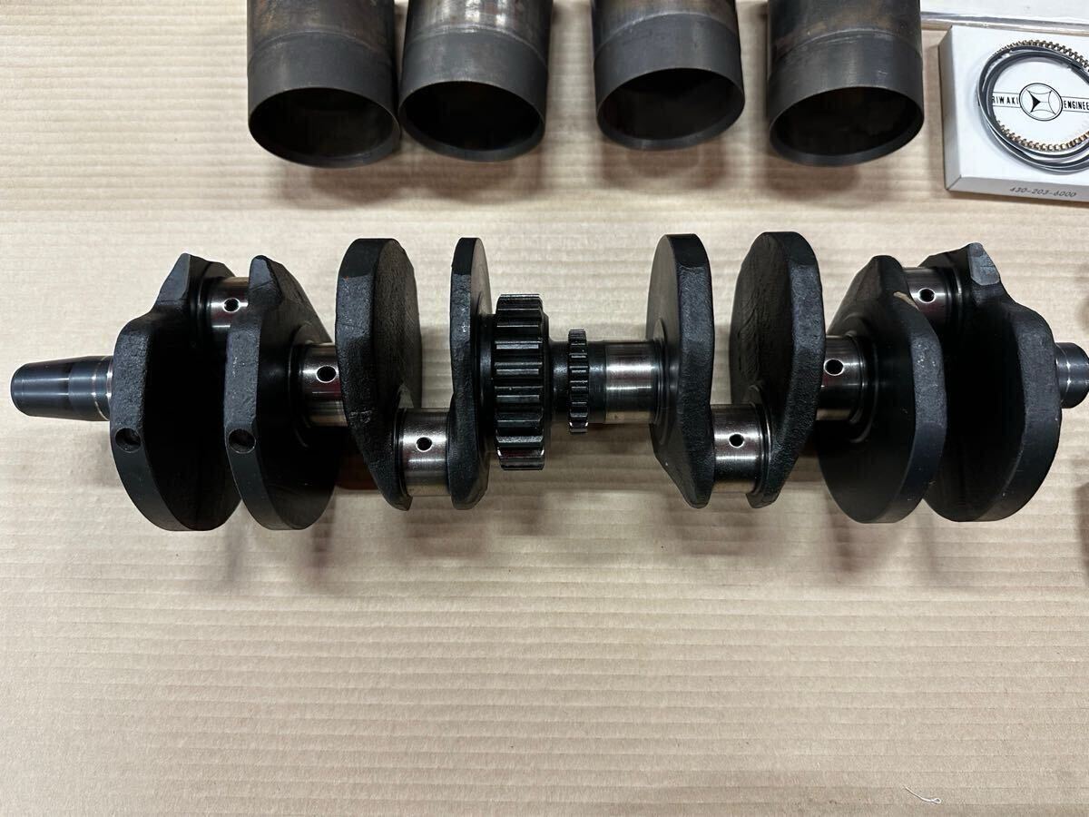 【管理45】 Z400FX ボアアップ 新品モリワキピストン 600cc セット_6