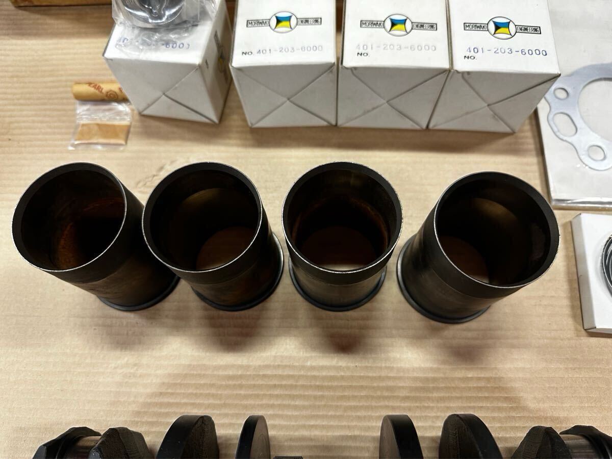 【管理45】 Z400FX ボアアップ 新品モリワキピストン 600cc セット_7