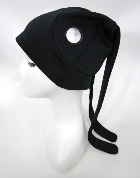 ♡増えるごとに一定まで値下げ中。フェトウス fotus キメラキャップ　帽子　黒 FOTUS キメラキャップ / フェトウス 帽子 サイバー系 90年代 [B64963