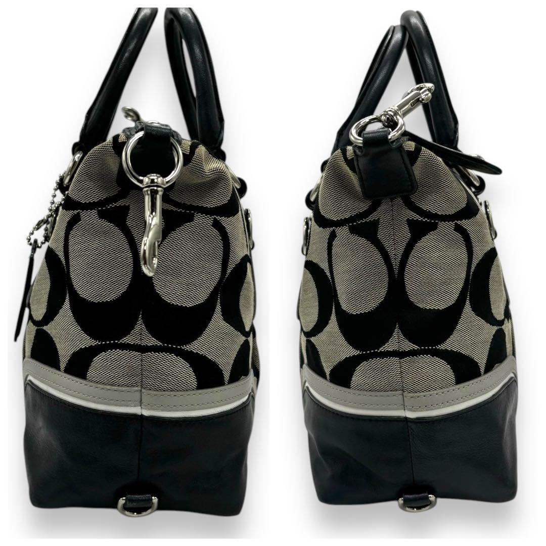 COACH コーチ ショルダーバッグ ハンドバッグ 2way シグネチャー 