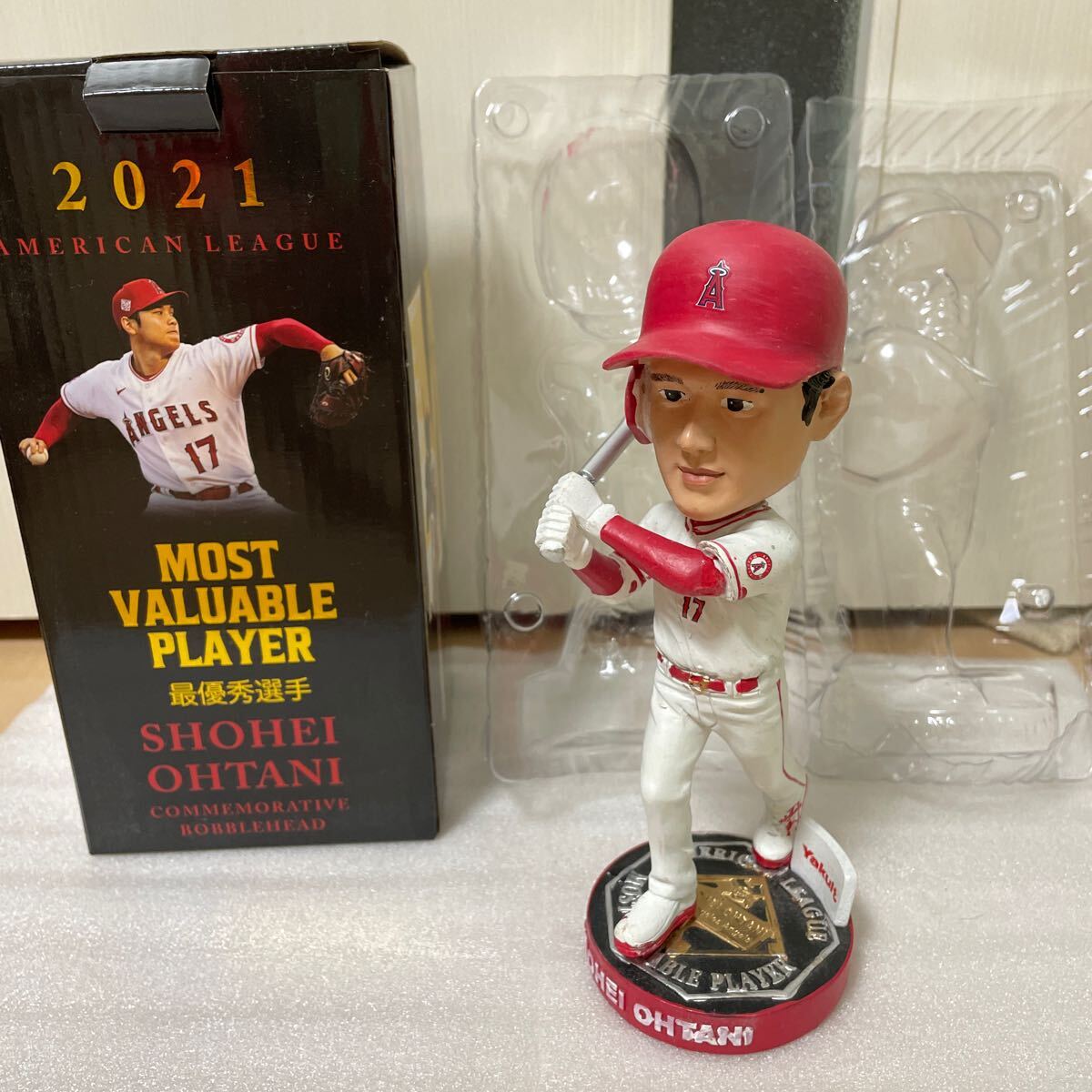 大谷翔平☆2021 MVP 記念 ボブルヘッド フィギュア 貴重！ 首振り人形