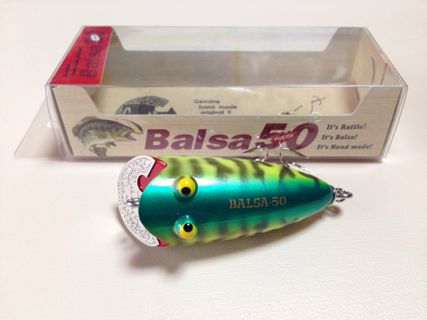 バルサ50 ガードスミスJr. グリーンバックコーチ 約14g バルサ50