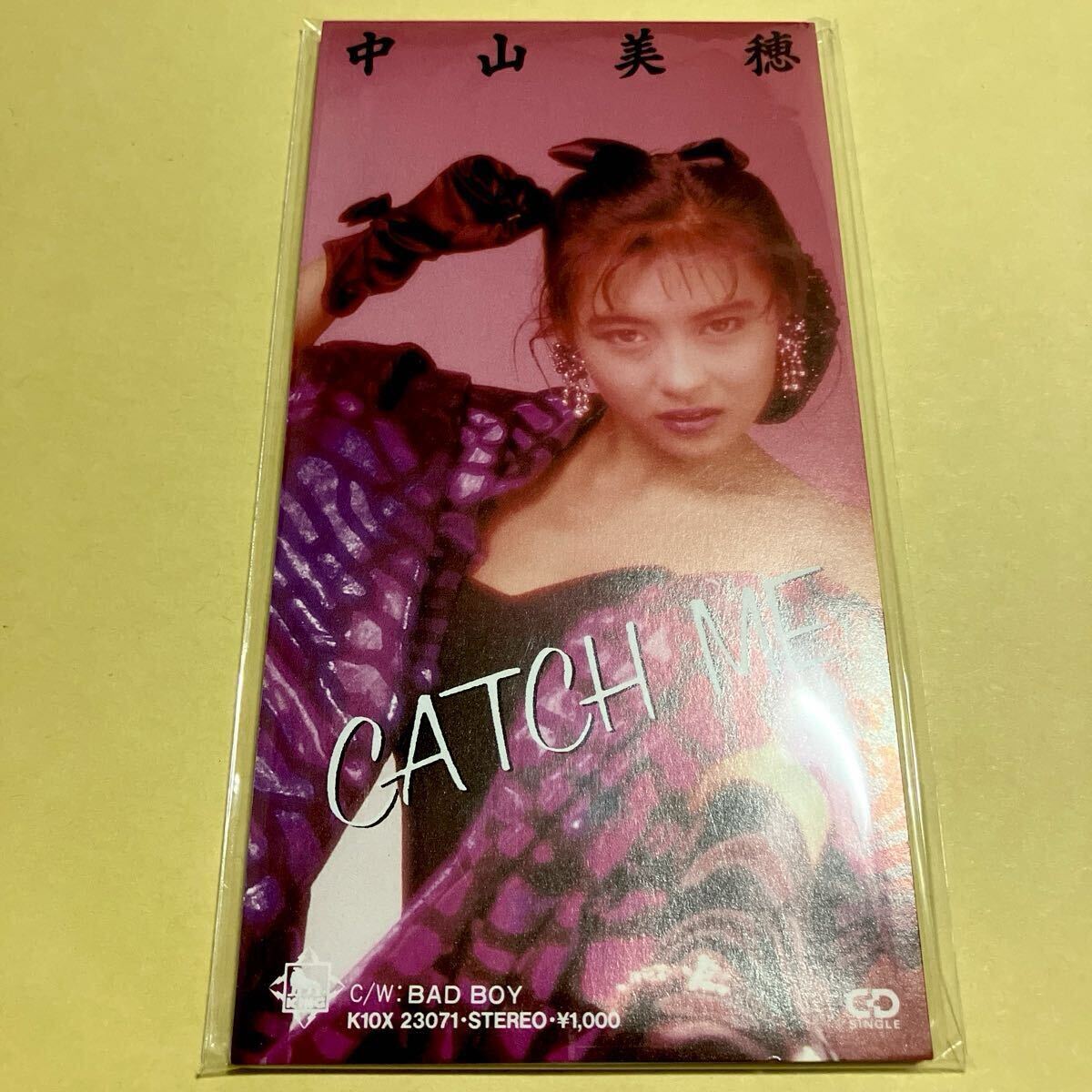 ☆美品☆ 中山美穂 / CATCH ME キャッチ・ミー BAD BOY 8cm CD