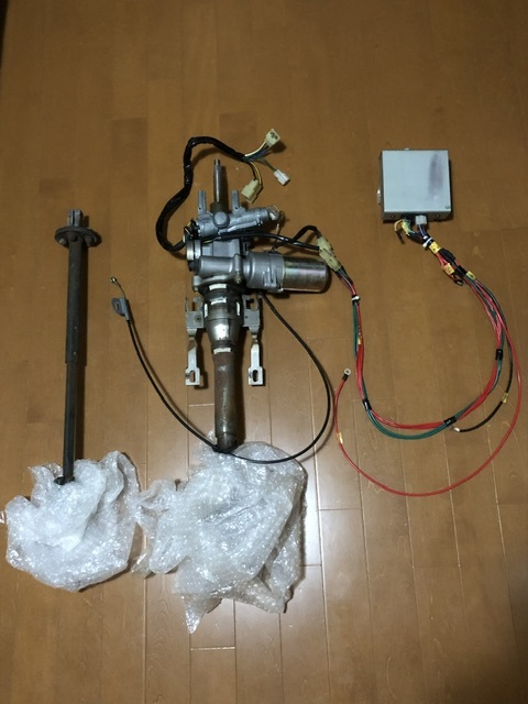 JA22流用JA11にて使用電動パワステ　パワステコントローラーつき ジムニー JA22流用JA11にて使用電動パワステ パワステコントローラーつき