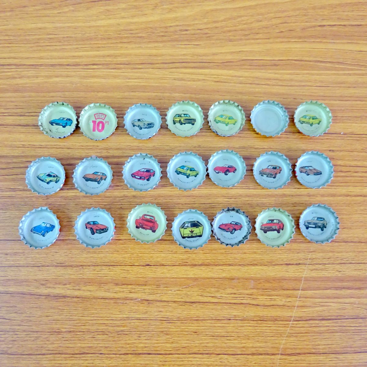 当時物 ビンテージ 昭和レトロ 王冠 コカコーラ ファンタ スプライト