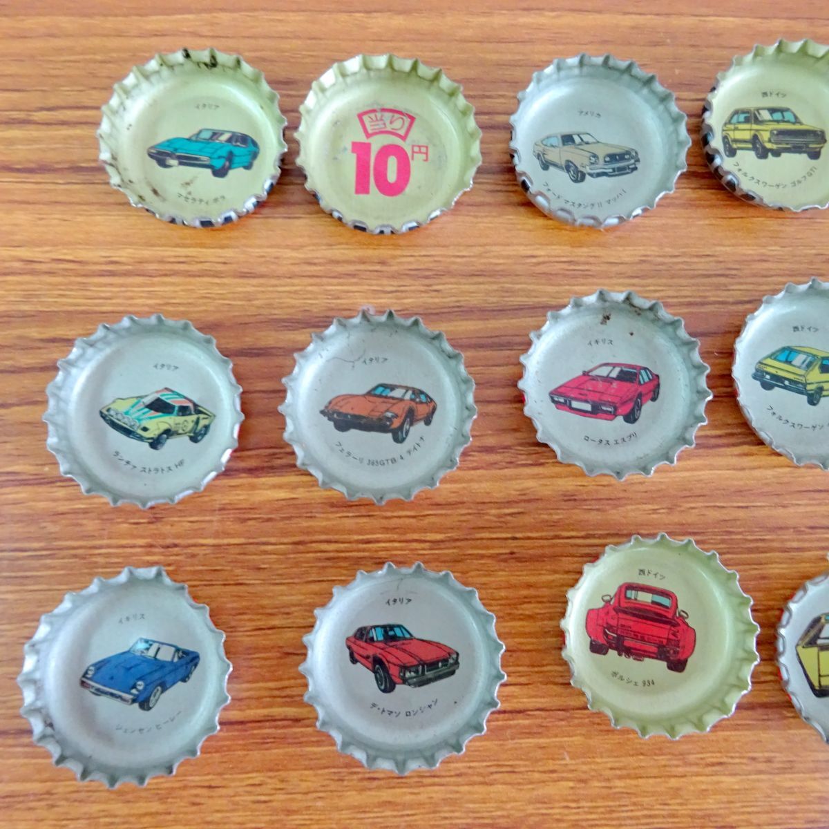 当時物 ビンテージ 昭和レトロ 王冠 コカコーラ ファンタ スプライト