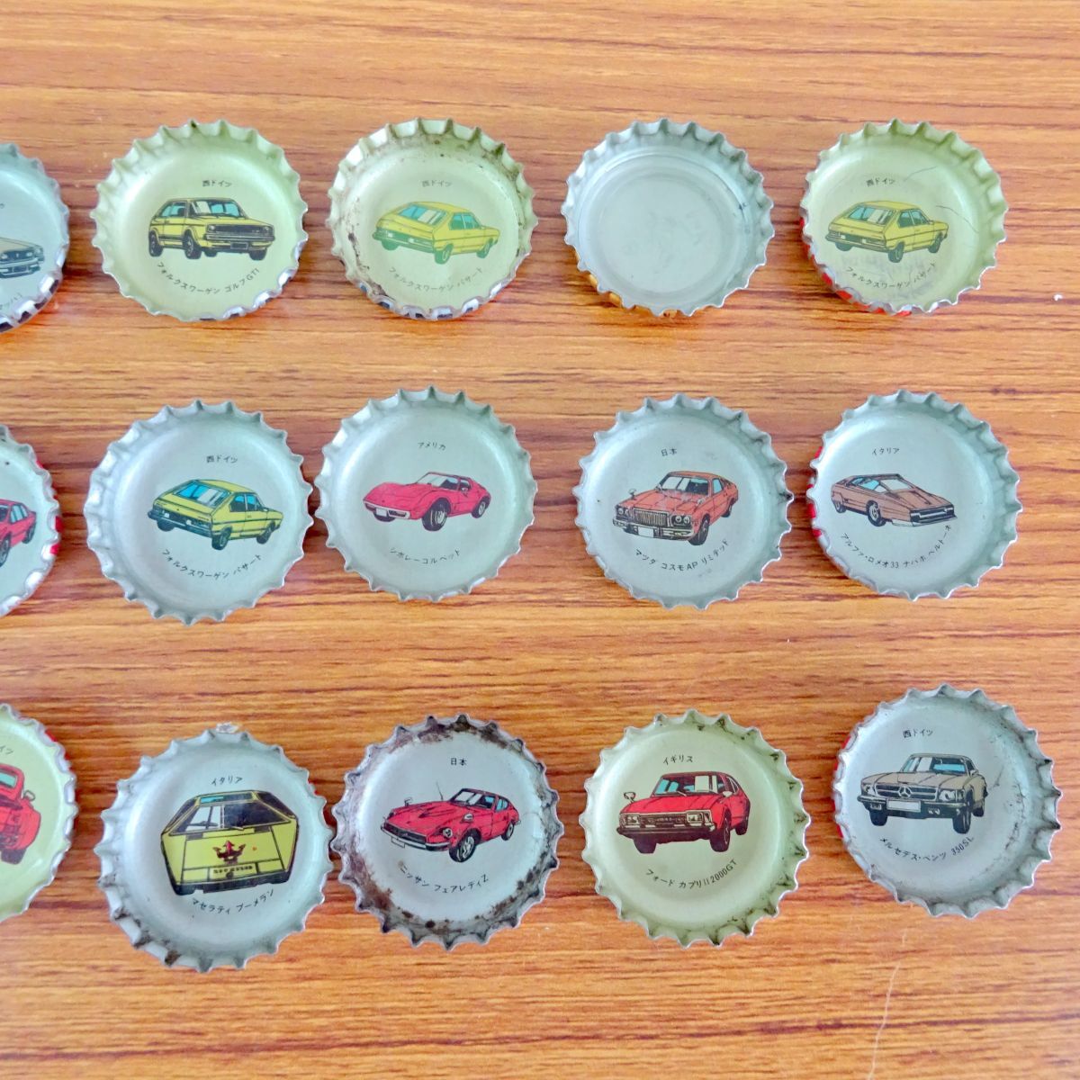 当時物 ビンテージ 昭和レトロ 王冠 コカコーラ ファンタ スプライト
