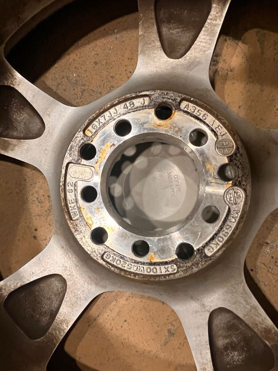 ピレリ アイスアシンメトリコプラス ホイールセット 215/60R16 16インチ7J ＋48 pcd100/114.3 マルチホール クラウン マークX フォレスター_9