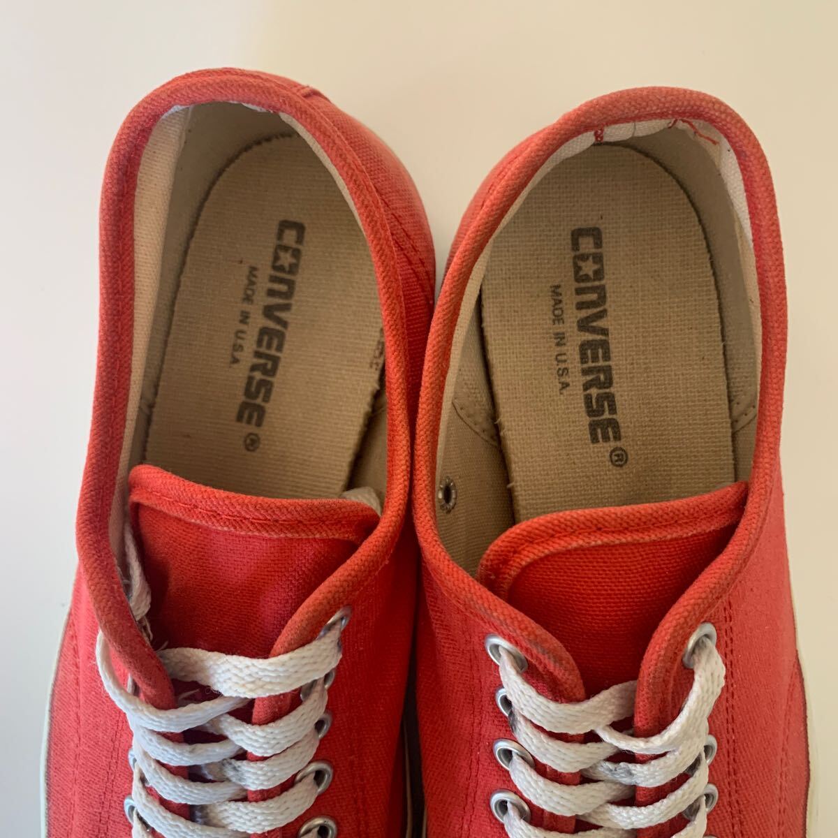 90s Jack Purcell ジャックパーセル レッド アメリカ製 8 1/2 27センチ 
