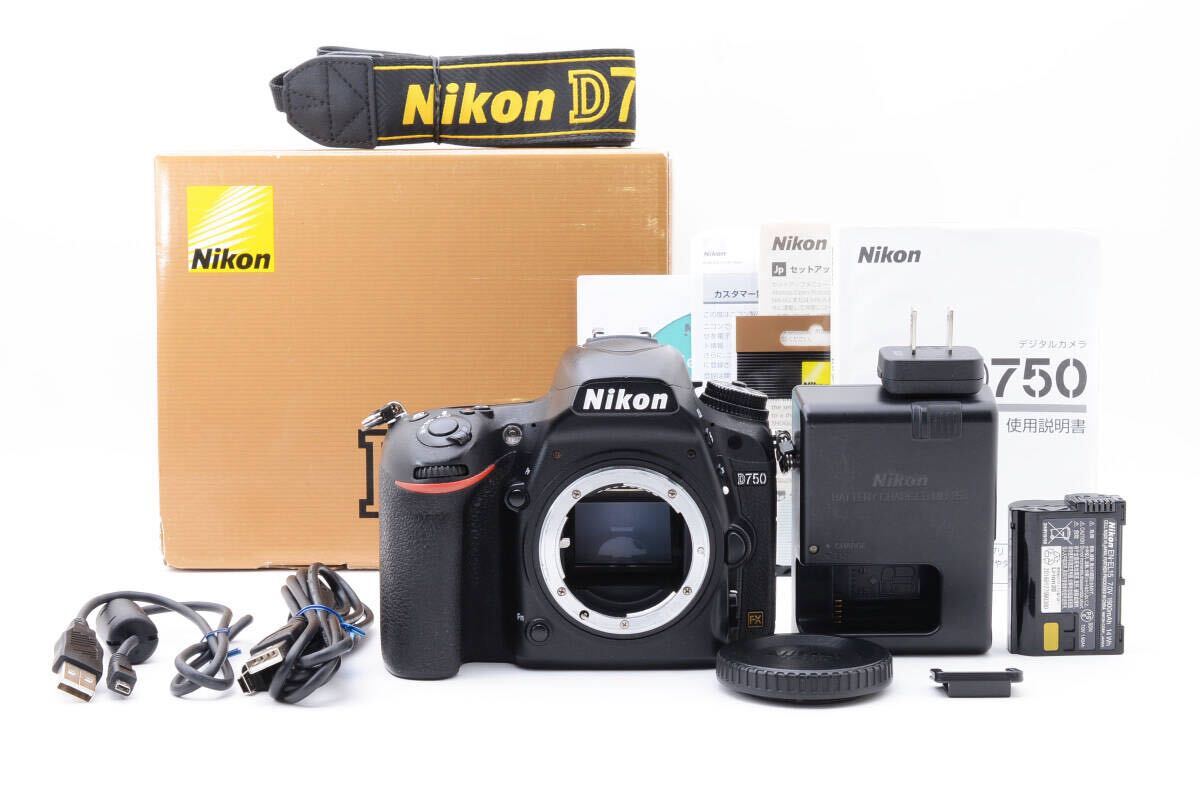 【美品】 ニコン Nikon D750 ボディ 元箱付属_1