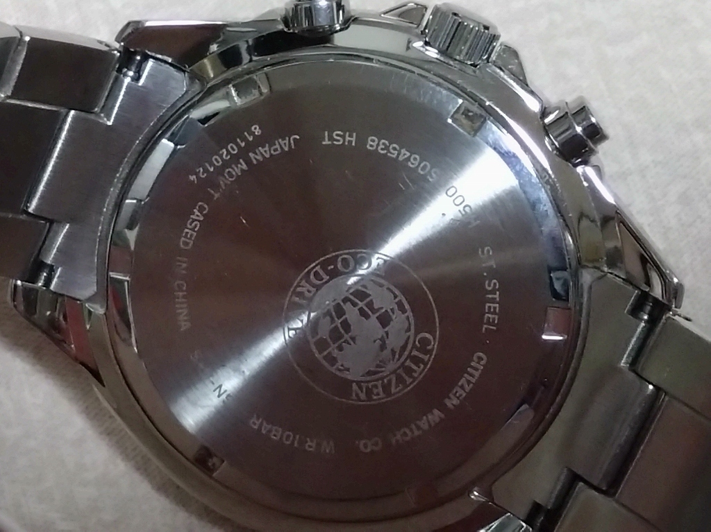 CITIZEN☆H500-S064538 ソーラー メンズ腕時計 H500-S064538 シチズン