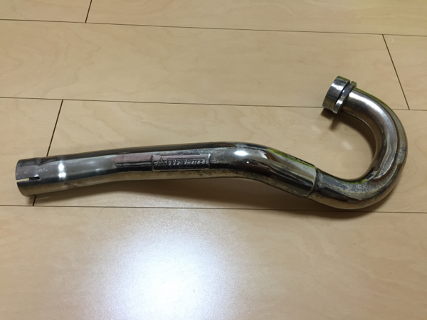 klx250 dトラッカー マフラー デルタ トルクヘッドパイプ