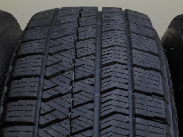 ■USED■weds JOKER14インチ(1455+45 4H PCD100)＆BS BLIZZAK VRX2 165/70R14 4本■アクア/パッソ/ヴィッツ/マーチ他■ JOKER WEDS 14インチ MAGIC Joker 0040118