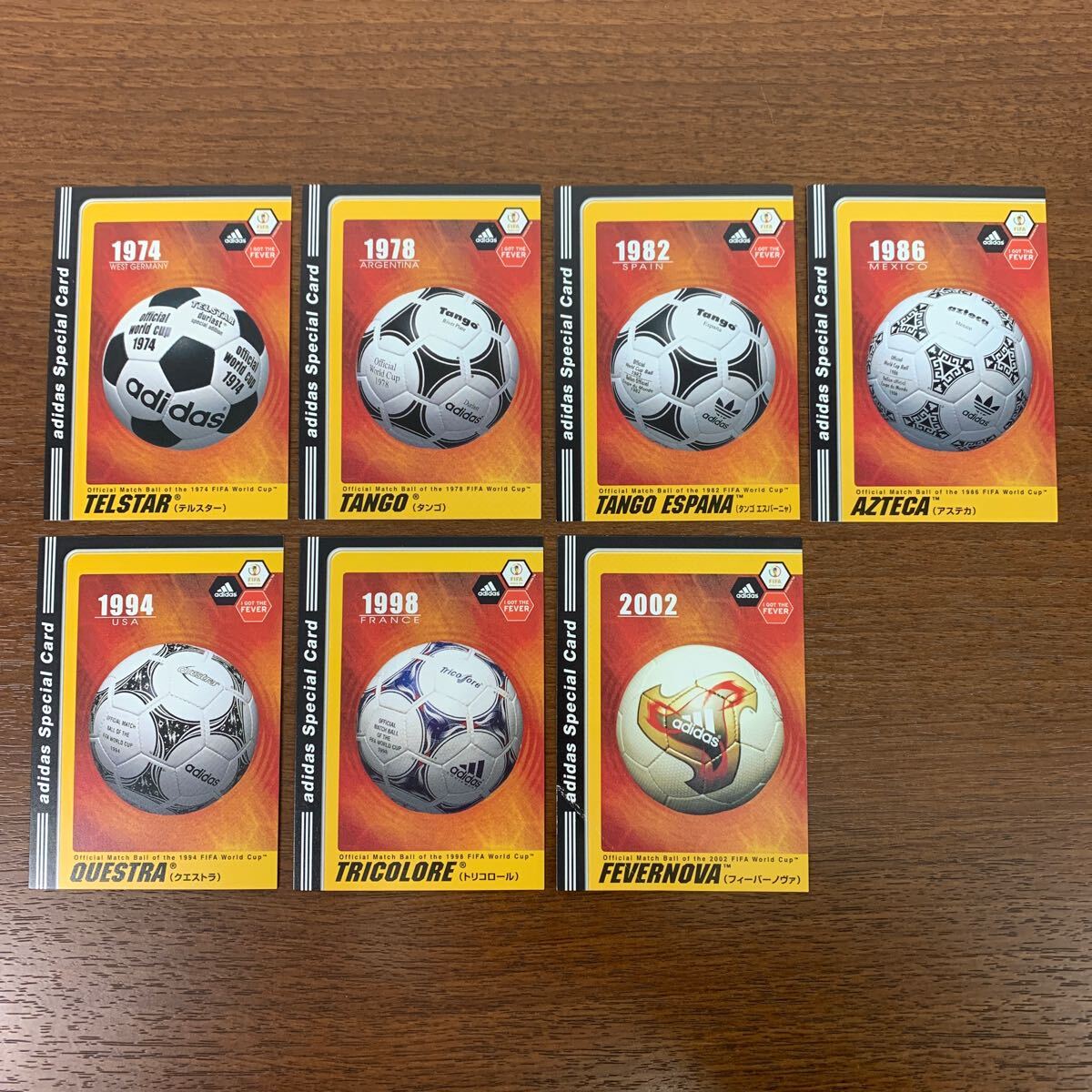 y 非売品 サッカーカード 2002 FIFA WORLD CUP adidas Special Card I