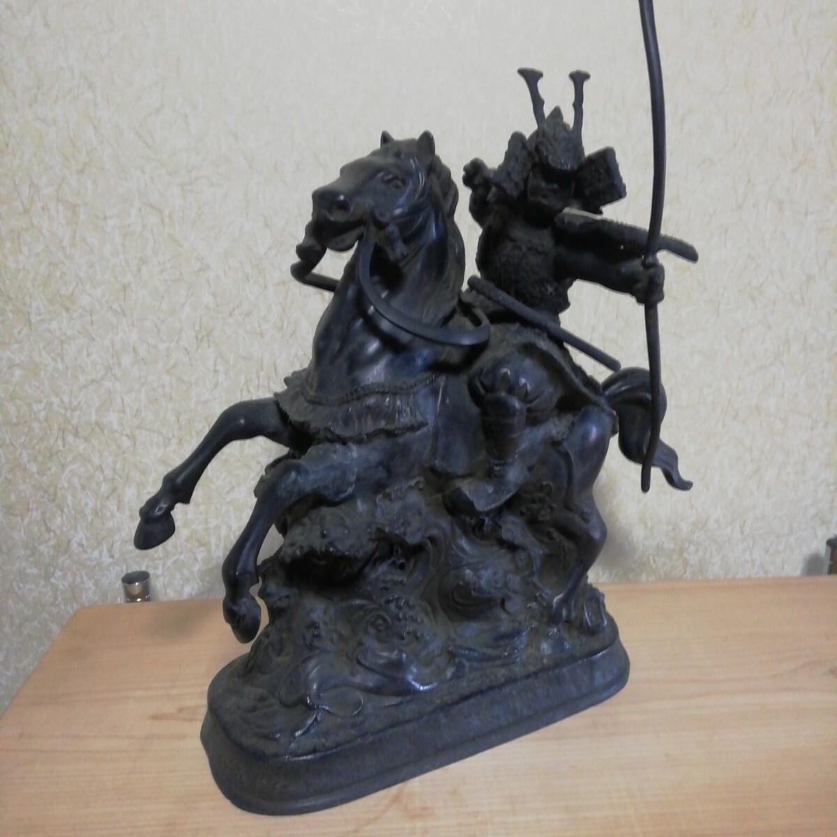 025-H770 公式通販 騎馬武者像 佐賀県伊万里市 銅製 全国のカッコいい 