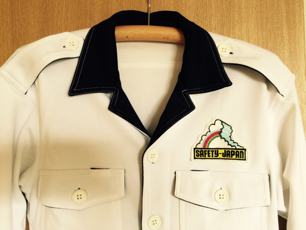 中古！白バイ特練教官用上着。サイズＬ。サムソン製。