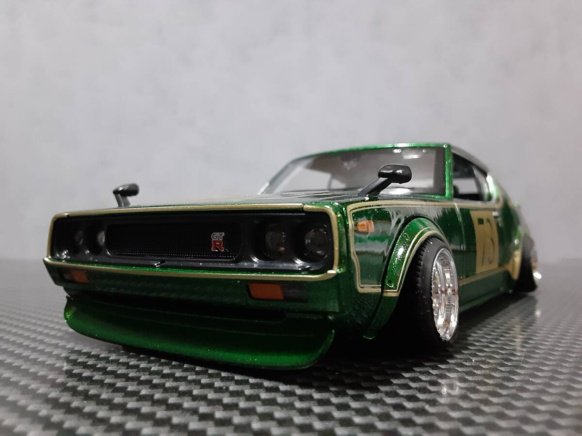 Maisto 1/24 日産スカイライン 2000GT-R (KPGC110) ケンメリレーシング