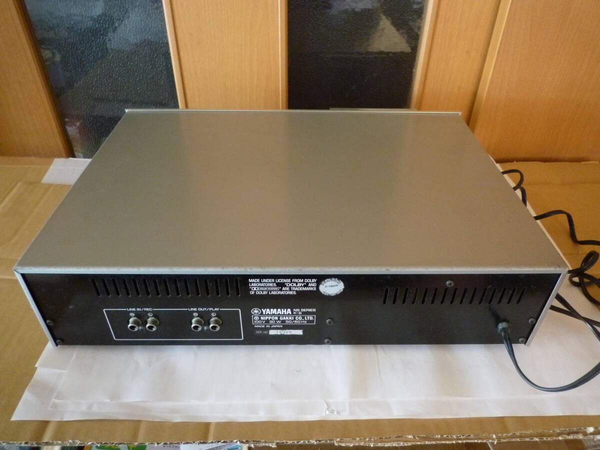 YAMAHA/ヤマハ K-6 カセットデッキ 241219