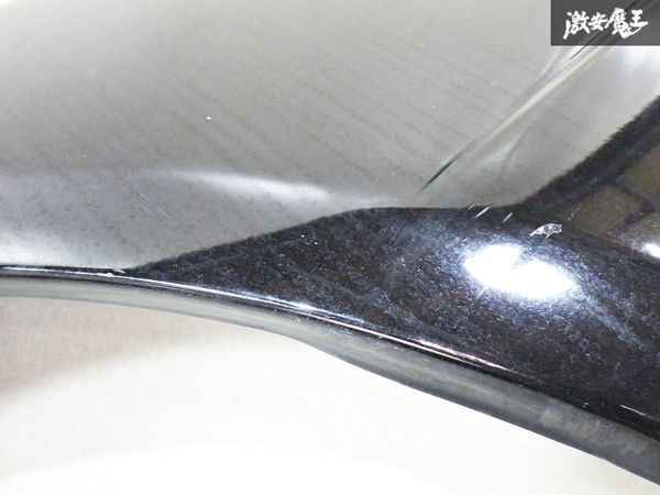 【爪折り加工無し】日産純正 ER34 スカイライン 25GTターボ 前期 2ドア クーペ フロントフェンダー 左 左側 助手席 ブラック 棚 スカイライン ER34 ターボ &frasl; 純正５速 4ドア