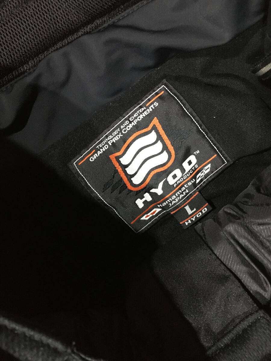 HYOD D3O 冬対応 ナイロン素材 裏地フリース ライディングパンツ L