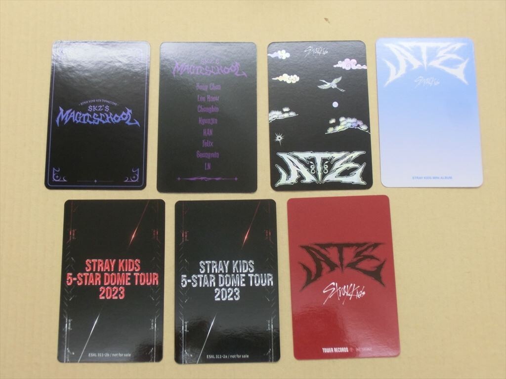 T【4は-83】【送料無料】Straykids Felix フィリックス トレカ 7枚