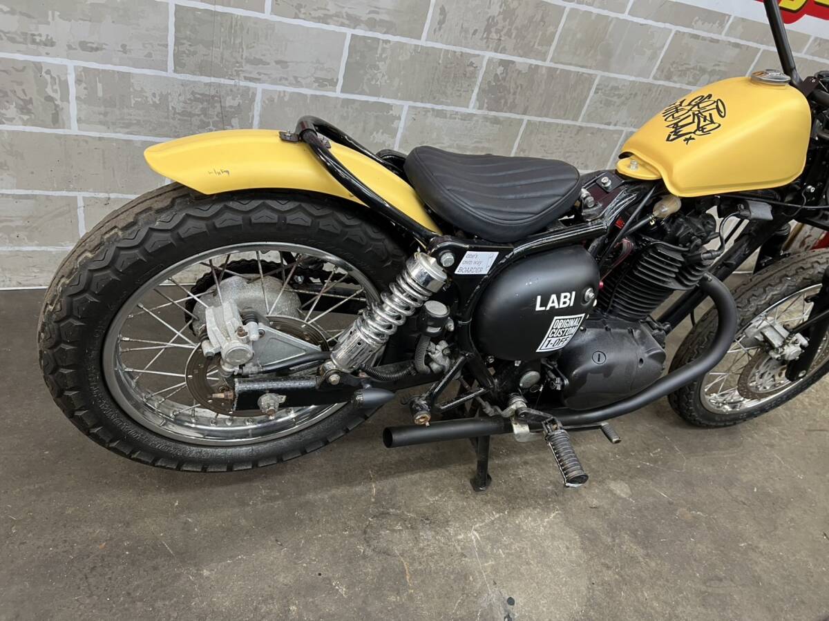 KAWASAKI　カワサキ　ESTRELLA　エストレヤ　BJ250A　書類有り　場内走行確認済み　始動動画有り　売り切り　未整備　現状車　バンガレ_8