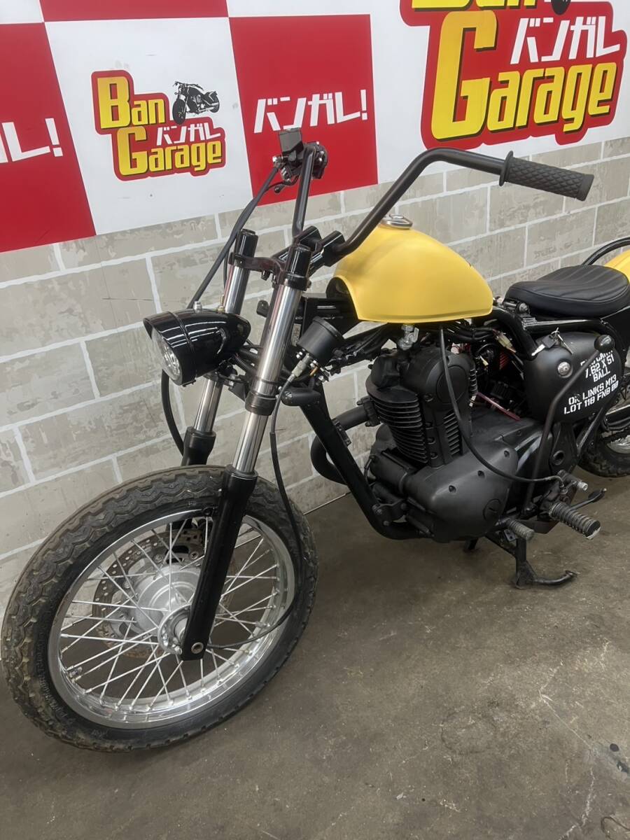 KAWASAKI　カワサキ　ESTRELLA　エストレヤ　BJ250A　書類有り　場内走行確認済み　始動動画有り　売り切り　未整備　現状車　バンガレ_9