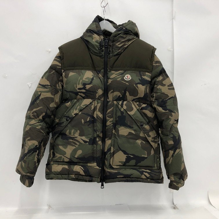 カーキ MONCLER ダウンジャケット 中古・古着通販MONCLER モンクレール