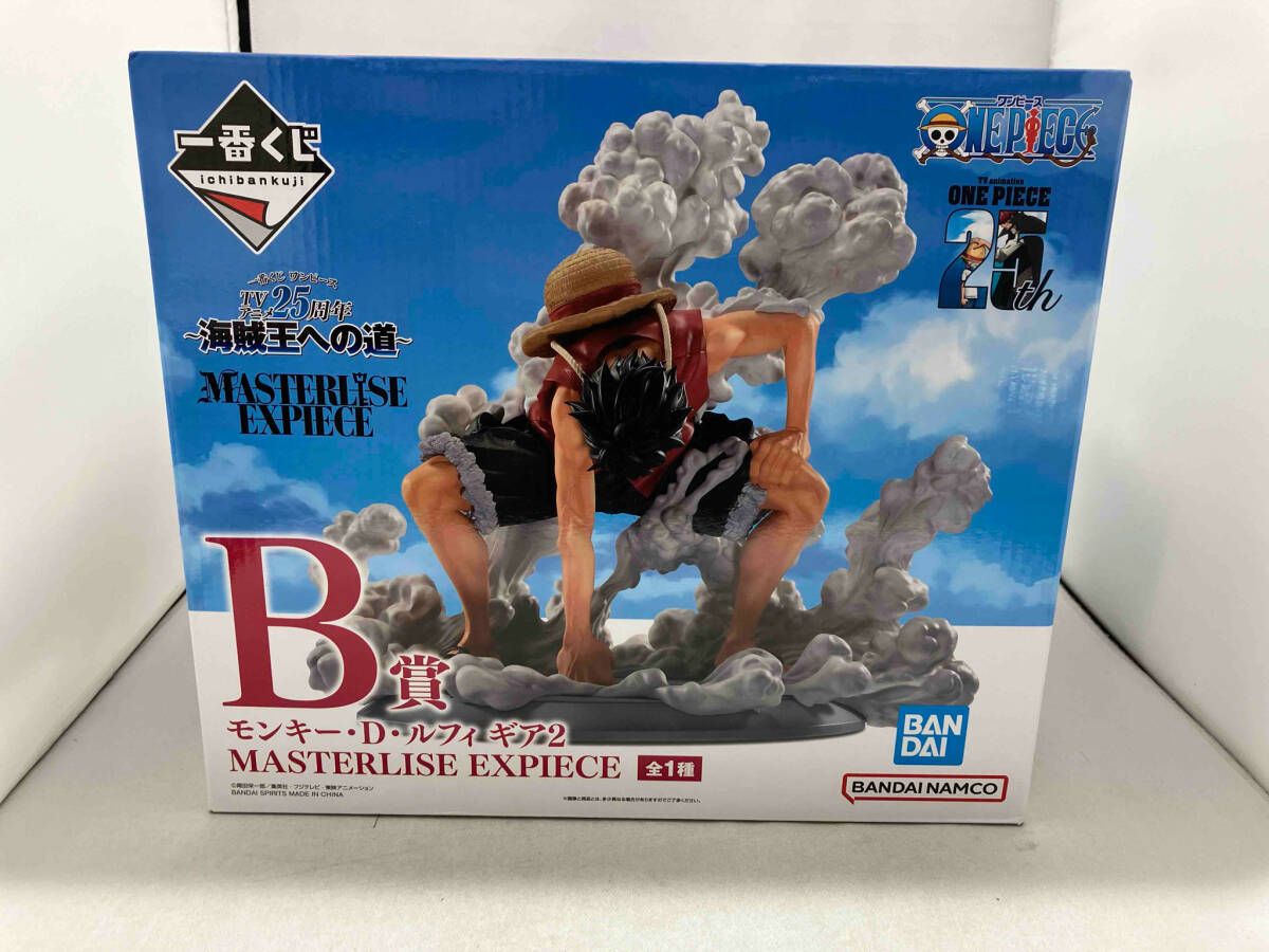 極美品 未開封品 B賞 モンキー・D・ルフィ ギア2 MASTERLISE EXPIECE