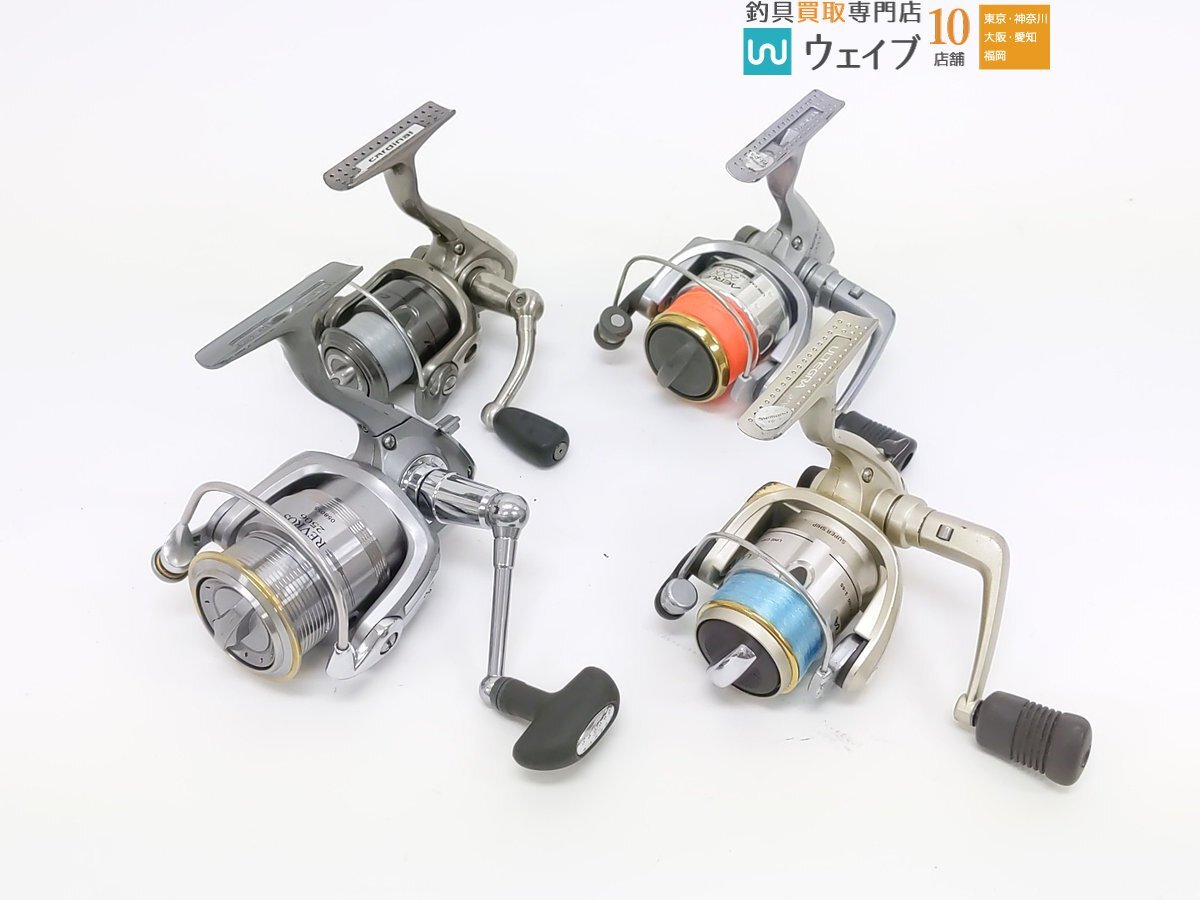 スピニングリール まとめ売り 4点 セット 釣り フィッシング